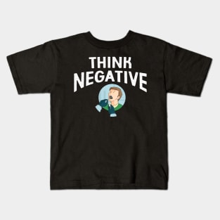 Think Negative - Swab Test Kids T-Shirt